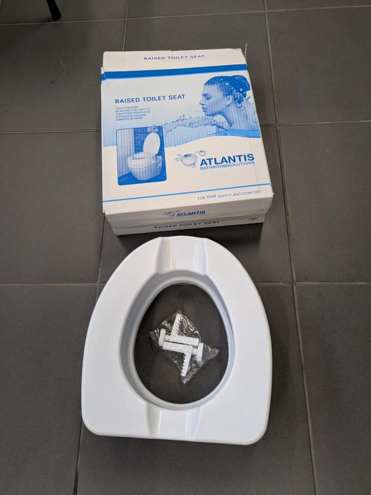 Toiletverhoger Atlantis 10 cm: nieuw in verpakking, Diversen, Verpleegmiddelen, Nieuw, Ophalen