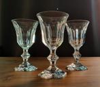 VSL, 3 verres cristal taillé. Metternich 145., Enlèvement ou Envoi