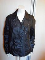Zwarte biker vest CATALUNA., Zwart, Maat 42/44 (L), Ophalen of Verzenden, Zo goed als nieuw