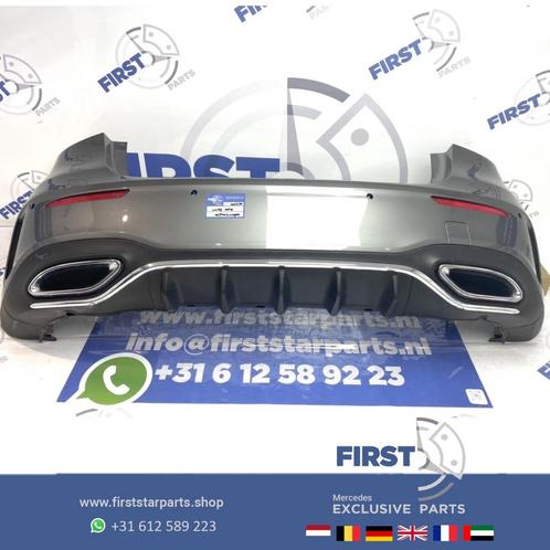 W177 AMG ACHTERBUMPER COMPLEET MET DIFFUSER EN SIERSTUKKEN 2, Auto-onderdelen, Carrosserie, Bumper, Mercedes-Benz, Achter, Gebruikt