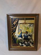 De schilderkunst- Johannes Vermeer (schilderij!), Antiek en Kunst, Kunst | Schilderijen | Klassiek, Ophalen of Verzenden