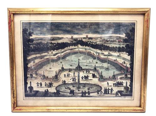 Ets / Gravure La Grande Piece d'Eau à Versailles. G. PERELLE, Antiek en Kunst, Kunst | Etsen en Gravures, Ophalen of Verzenden