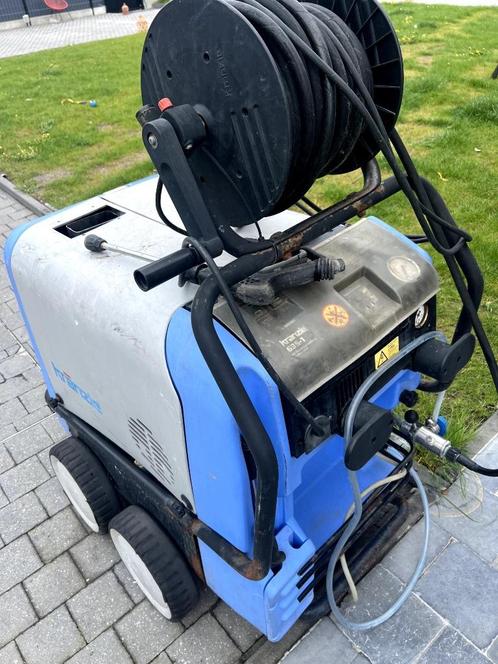 Karcher thermische kranzle, Tuin en Terras, Hogedrukreinigers, Zo goed als nieuw, Benzine, Met autostop en -start, Ophalen of Verzenden