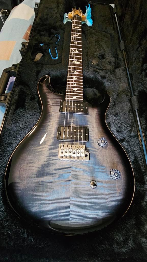 PRS CE24 blue faded smokeburst with Hardshell case!!!, Muziek en Instrumenten, Snaarinstrumenten | Gitaren | Elektrisch, Ophalen