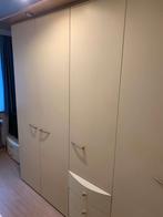 Slaapkamerkast +  2 commodes, Gebruikt, 200 cm of meer, Eikenhout, Landelijk