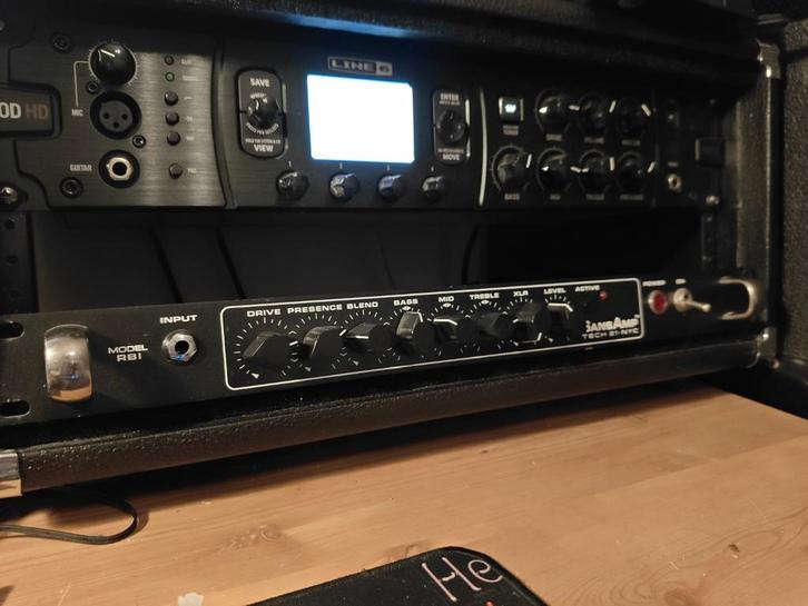 Sansamp RBI rack preamp, Muziek en Instrumenten, Effecten, Gebruikt, Distortion, Overdrive of Fuzz, Ophalen of Verzenden