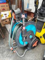 tuyau d'arrosage Gardena + chariot à tuyaux, Jardin & Terrasse, Tuyaux d'arrosage, Enlèvement ou Envoi, Utilisé, Tuyau d'arrosage