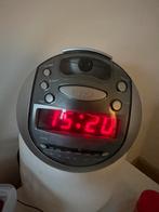 Wekkerradio met projectie, Elektronische apparatuur, Wekkers, Ophalen of Verzenden, Gebruikt