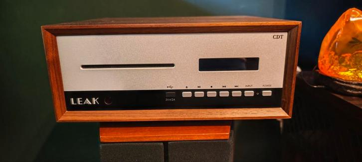 High end LEAK CDT CD-speler - Walnoot, TV, Hi-fi & Vidéo, Lecteurs CD, Neuf, Autres marques, Changeur, Enlèvement ou Envoi