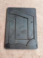 Duvel decoratie – gelaserd uit 3 mm staal – industrieel, Ophalen, Zo goed als nieuw