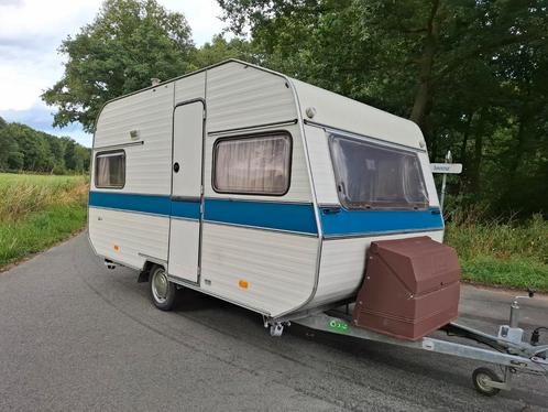 Mooie avento caravan, Caravans en Kamperen, Caravans, Particulier, Treinzit, Avento, Kachel, Koelkast, Openslaande ramen, Ophalen