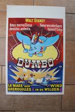 filmaffiche Walt Disney Dumbo filmposter, Verzamelen, Rechthoekig Staand, Ophalen of Verzenden, Zo goed als nieuw, A1 t/m A3