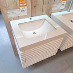 SALE Glans wit - Badmeubel met wastafel - Mynte 60, Huis en Inrichting, Ophalen of Verzenden, Nieuw