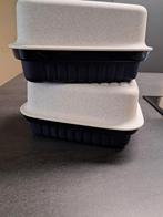 Brooddozen Tupperware klein model, Huis en Inrichting, Ophalen, Gebruikt, Blauw, Bus of Trommel