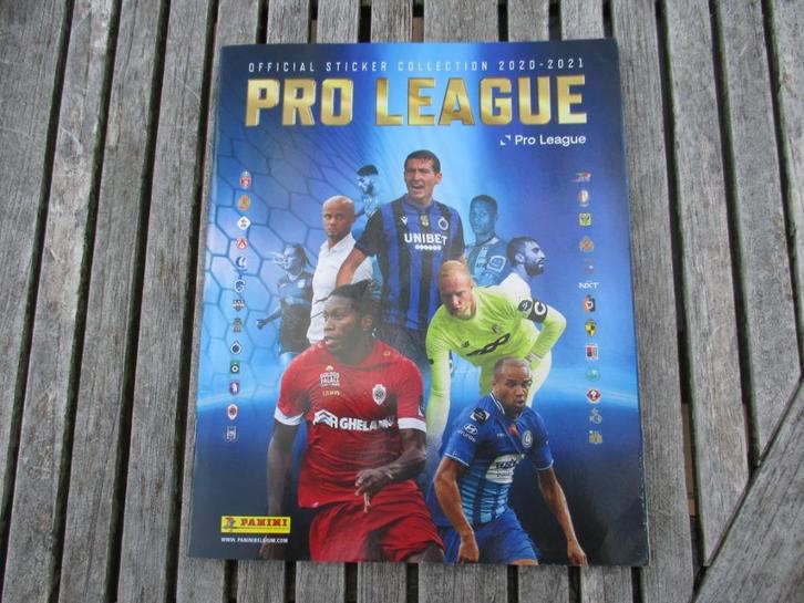 Panini album Pro league 2020-'21, Hobby en Vrije tijd, Stickers en Plaatjes, Zo goed als nieuw, Meerdere stickers, Ophalen of Verzenden