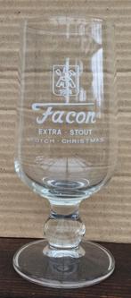 Bier brouwerij glas Facon Bellegem extra-stout  scotch-chris, Verzamelen, Ophalen of Verzenden, Zo goed als nieuw