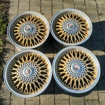 Set MSW felgen type 1956M 4x108 zeldzaam beschikbaar voor biedingen