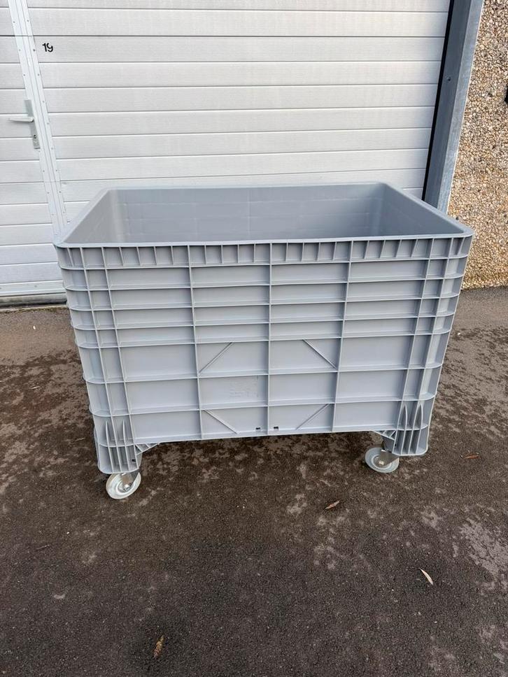 Grote bak op wielen, Doe-het-zelf en Bouw, Kratten en Dozen, Zo goed als nieuw, Bak of Kist, Ophalen