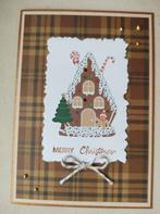 Zelfgemaakte kerstkaart met omslag, Hobby & Loisirs créatifs, Cartes | Maison | Fabrication artisanale, Enlèvement ou Envoi, Neuf