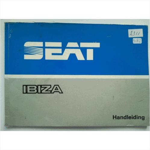 Seat Ibiza Instructieboekje 1987 #1 Nederlands, Autos : Divers, Modes d'emploi & Notices d'utilisation, Enlèvement ou Envoi