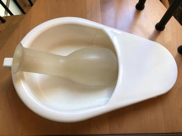 kunststof bedpan + urinaal