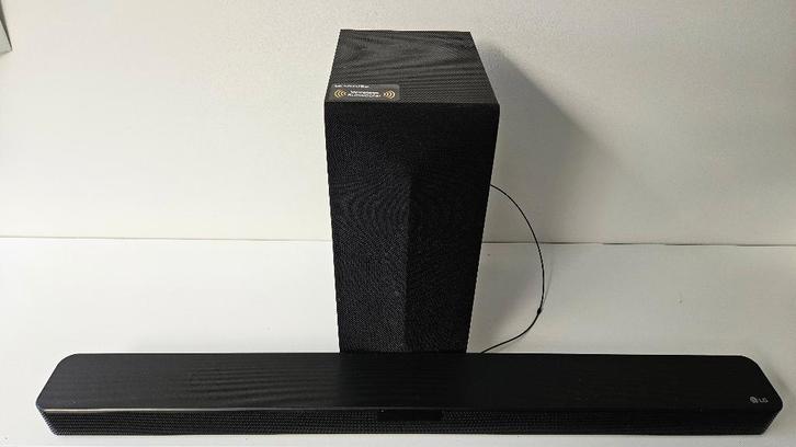 LG Soundbar + Subwoofer DSN4, Audio, Tv en Foto, Soundbars, Zo goed als nieuw, Bluetooth, Met externe subwoofer, Ophalen