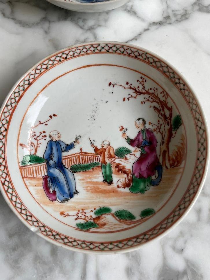 Chinees porselein — handbeschilderd, 19e/begin 20e eeuw, Antiek en Kunst, Antiek | Porselein, Ophalen