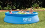 Buitenzwembad INTEX & toebehoren, Opblaaszwembad, 200 tot 400 cm, Rond, Gebruikt