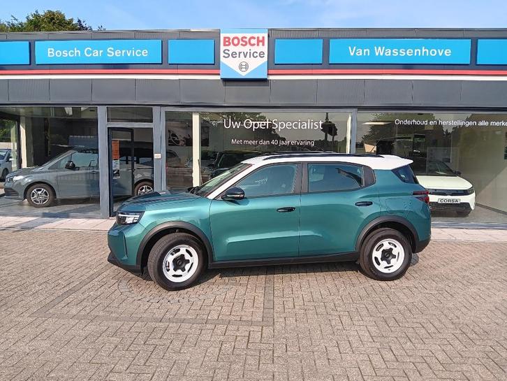 Opel Frontera Edition 1.2 benzine Hybride groen bj. 05/2025, Auto's, Opel, Particulier, Te koop, Frontera, ABS, Airbags, Boordcomputer