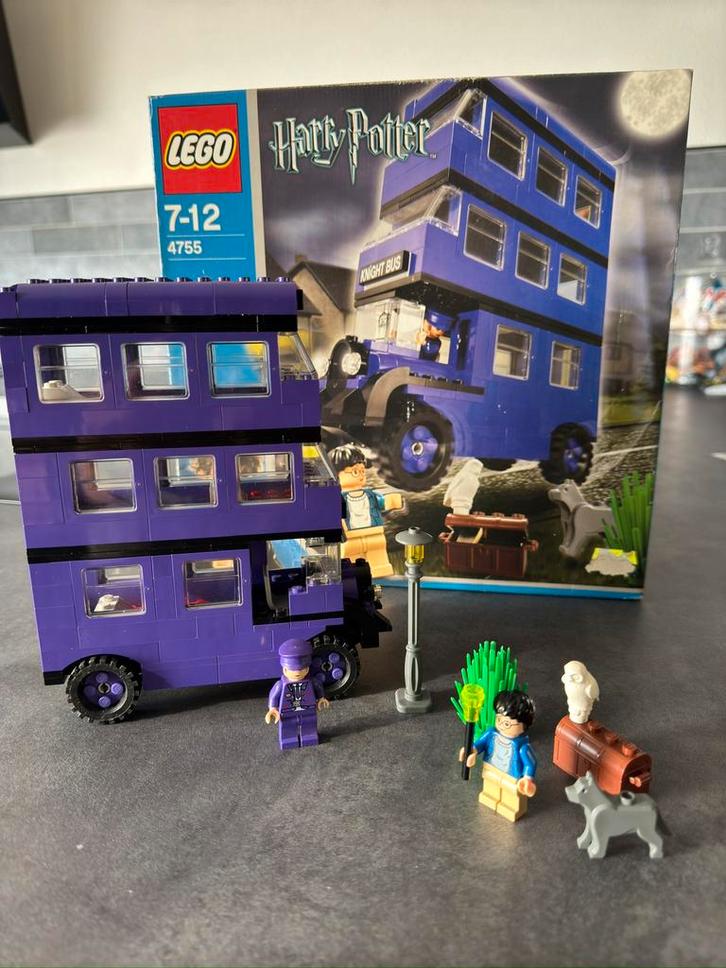 Harry Potter Lego 4755 Knight Bus, Kinderen en Baby's, Speelgoed | Duplo en Lego, Gebruikt, Lego, Complete set, Verzenden