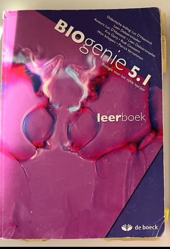 Biogene boeken 5.1 en 5.2/6.2, Livres, Livres scolaires, Biologie, Enlèvement ou Envoi