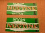 2 pakjes Nuctine, Ophalen of Verzenden, Gebruikt, Verpakking