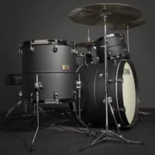 Tama S.L.P. Big Black Steel shellset, Muziek en Instrumenten, Drumstellen en Slagwerk, Zo goed als nieuw, Tama, Ophalen