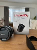Samyang 16mm T2.2 EF Cinelens, Ophalen, Zo goed als nieuw