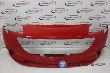 Voorbumper Opel Corsa E ORIGINEEL 39003567 Rood beschikbaar voor biedingen