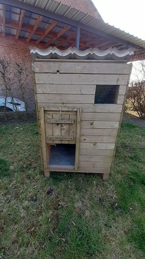 Poulailler en bois de qualité, Dieren en Toebehoren, Pluimvee | Toebehoren, Gebruikt, Kippenhok of Kippenren, Ophalen