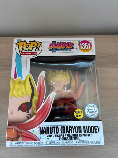 Naruto (Baryon Mode) 1361 Funko Pop! Boruto Glow in the Dark, Verzamelen, Poppetjes en Figuurtjes, Ophalen of Verzenden