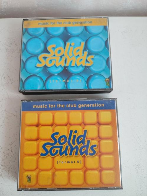 Cd Solid Sounds Format 10, 2003.2,2008.3, 2001.02, 2010.1, CD & DVD, CD | Dance & House, Utilisé, Enlèvement ou Envoi