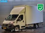 Fiat Ducato 140pk Bakwagen met Achterdeuren Lat om lat Airco, Voorwielaandrijving, Stof, Gebruikt, Euro 6