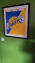 Wimpel l.a. lakers in kader, Sport en Fitness, Basketbal, Ophalen