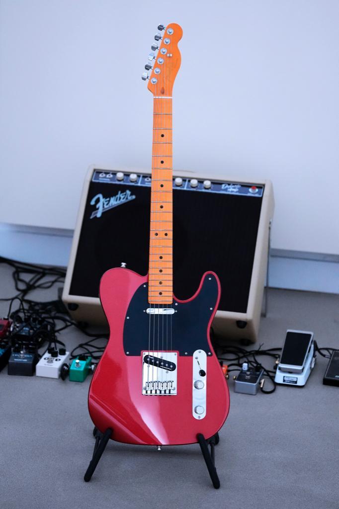 Fender American Ultra II Telecaster MN – Sinister Red, Muziek en Instrumenten, Snaarinstrumenten | Gitaren | Elektrisch, Nieuw