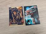 2 cartes Panini Jurassic World Le Monde d'après, Hobby en Vrije tijd, Verzamelkaartspellen | Overige, Ophalen of Verzenden, Zo goed als nieuw