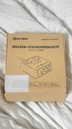ONLYWIN Multi-Outlet Clock – 2x AC + 4x USB Ports, Ophalen of Verzenden