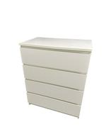 Ikea malm ladekast wit, Maison & Meubles, 3 ou 4 tiroirs, Utilisé, Enlèvement ou Envoi