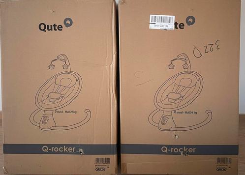 Qute schommelstoel q-rocker softpink, Kinderen en Baby's, Wipstoeltjes, Nieuw, Schommelstoel, Overige merken, Met gordel(s) of riempje(s)