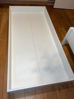 Stevige bedlade op wieltjes voor 1-persoons matras, Ophalen, Zo goed als nieuw