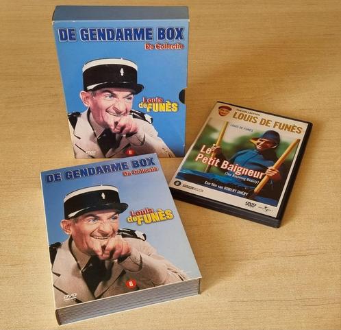 Louis De Funès ( De Gendarme Box ) + extra Louis De Funes Fi, Cd's en Dvd's, Dvd's | Komedie, Zo goed als nieuw, Ophalen of Verzenden