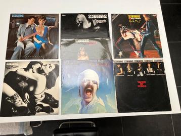 Lot van 7 lp’s van SCORPIONS beschikbaar voor biedingen