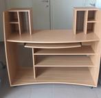 Zeer mooi computer meubel/ bureau op wieltjes, Huis en Inrichting, Ophalen, Zo goed als nieuw