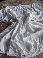 T-shirt blanc à motif floral - M52 ms mode, Comme neuf, Chemise ou Top, MS Mode, Enlèvement ou Envoi